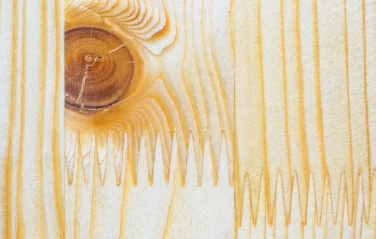 Po czym poznać, że klejonka sosnowa nie jest jeszcze ustabilizowana i obróbka skończy się paczeniem?